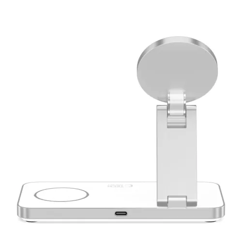 Tech-protect Qi15w-a47 3in1 Mágneses Magsafe Vezeték Nélküli Tölt-5906302362530 6 kép