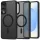 Tech-protect Magmat Magsafe Galaxy S25 Edge Matt Fekete tok