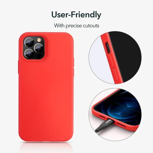  iPhone 12 Pro MAX Piros ESR Cloud tok-4894240122280 7 kép