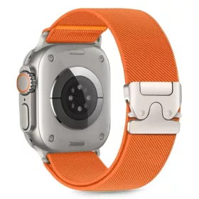   Tech-protect Nylon Clasp Apple Watch 6 / 7 / 8 / 9 / 10 / 11 / Se / Ultra 1 / 2 (44 / 45 / 46 / 49 mm) Narancssárga
