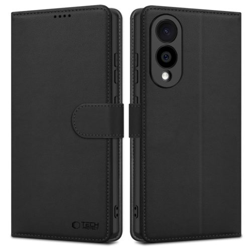 Tech-protect Wallet Galaxy S25 Edge fekete tok-5906302363728 1 kép
