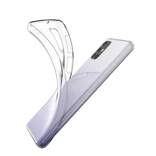 Ultravékony 0,5 mm TPU tok Samsung M31s átlátszó-9111201912335 2 kép