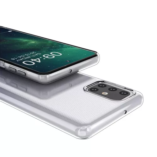 Ultravékony 0,5 mm TPU tok Samsung M31s átlátszó-9111201912335 5 kép
