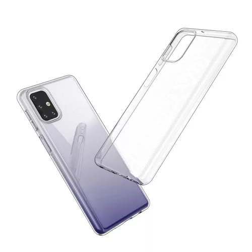 Ultravékony 0,5 mm TPU tok Samsung M31s átlátszó-9111201912335 6 kép