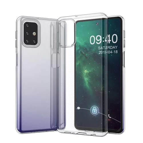 Ultravékony 0,5 mm TPU tok Samsung M31s átlátszó-9111201912335 8 kép