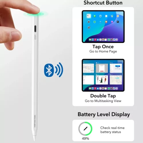 Esr Geo Digital Mágneses Stylus Toll Fehér-4894240252215 3 kép