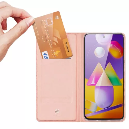 Dux Ducis Skin Pro fliptok M31s pink-6934913059647 4 kép