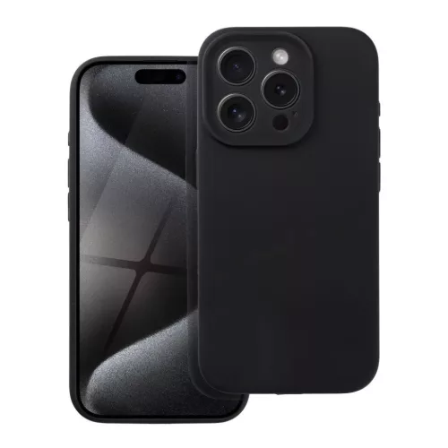 SILICONE 2mm tok iPhone 16e (SE 4 2025) fekete-5903396380464 2 kép