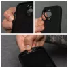 SILICONE 2mm tok iPhone 16e (SE 4 2025) fekete-5903396380464 4 kép