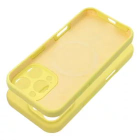 Szilikon 2mm tok iPhone 15 Pro kompatibilis a MagSafe rendszerrel citr-5903396396298 1 kép