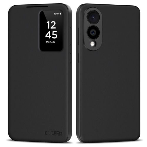Tech-protect Smart Wallet Galaxy S25 Edge Matt Fekete tok-5906302363506 1 kép