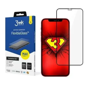 iPhone 12/ 12 Pro 3MK FlexibleGlass Max kijelzővédő üvegfólia fek-5903108292276 1 kép