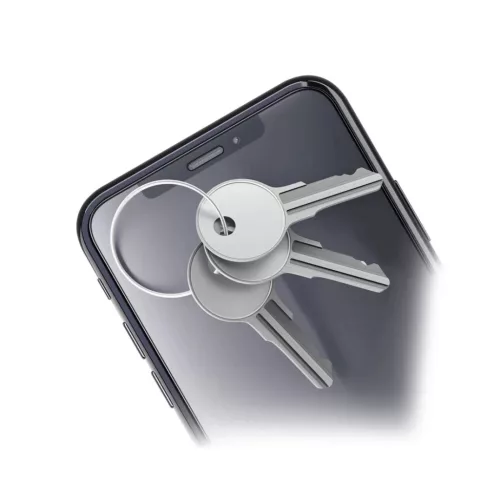 3MK Neoglass kijelzővédő üvegfólia iPhone 12 Pro MAX fekete-5903108292290 4 kép