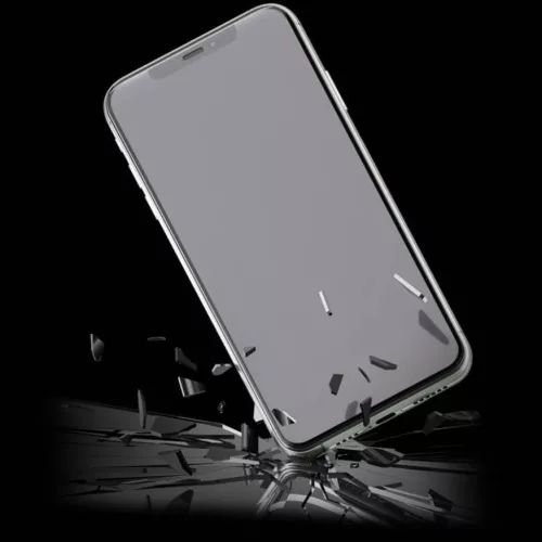 3MK Neoglass kijelzővédő üvegfólia iPhone 12 Pro MAX fekete-5903108292290 5 kép