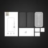 Tech-protect Quick Set+ 2-pack iPhone 16 Pro fekete üvegfólia-5906302363155 5 kép