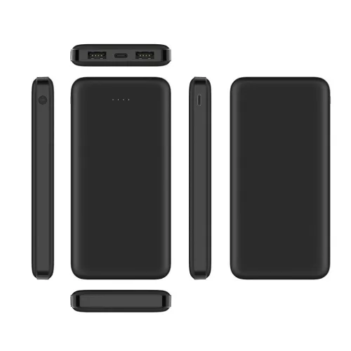 VEGER powerbank 10000 mAh 2A A10 (W1065) fekete-6970453554129 3 kép