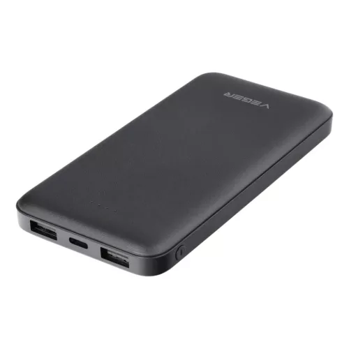 VEGER powerbank 10000 mAh 2A A10 (W1065) fekete-6970453554129 8 kép