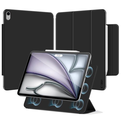 Tech-Protect SmartCase Magnetic iPad Air 13” 1 / 2 / 2024-2025 Feket-5906302363247 9 kép
