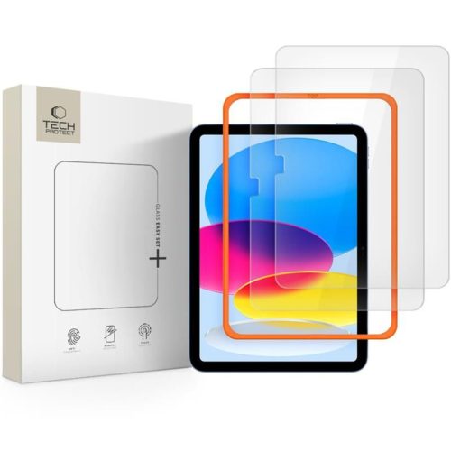 Edzett Üveg Tech-protect Easy Set+ 2-csomag iPad 10.9” 10 / 2022 / -5906302363100 5 kép