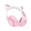 HOCO vezeték nélküli Bluetooth fejhallgató W42 Macskafül csereszn-6931474795847 2 kép