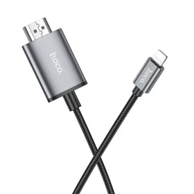 HOCO kábel Lightning - HDMI 1080p UA27 2 m fém szürke-6942007619011 2 kép