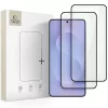 Tech-protect Glass Fit+ 2-pack Galaxy S25 Edge fekete üvegfólia