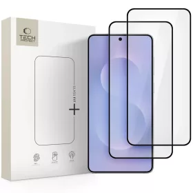   Tech-protect Glass Fit+ 2-pack Galaxy S25 Edge fekete üvegfólia