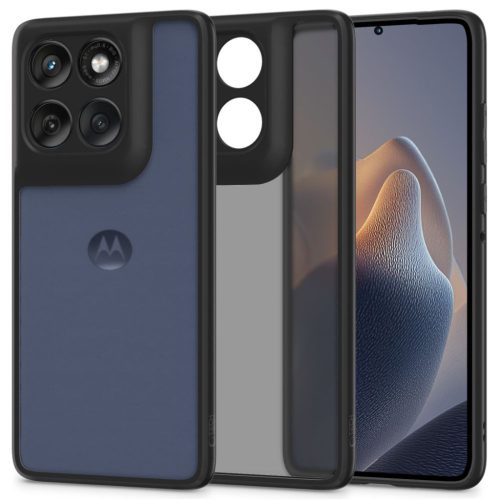Tech-protect Magmat Motorola Edge 60 Fusion Matt Fekete tok