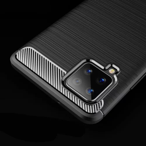 Tech-Protect carbon mintájú TPU tok Samsung A42 5G fekete-6216990208430 4 kép