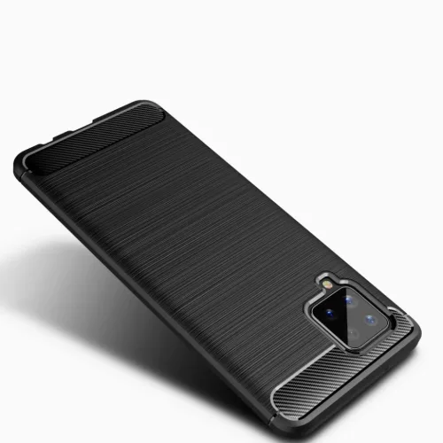 Tech-Protect carbon mintájú TPU tok Samsung A42 5G fekete-6216990208430 6 kép
