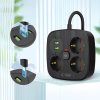 Tech-protect Pcs3x4 hálózati elosztó 2 Usb & 2 Type-c & 3 aljzat 20-5906302363414 3 kép
