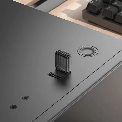 HOCO vezeték nélküli hálózati kártya USB2.0 WiFi5 HI33 fekete-6942007640749 8 kép