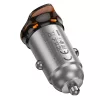 HOCO autós töltő Type C PD QC 30W NZ16 fémszürke-6942007644716 8 kép