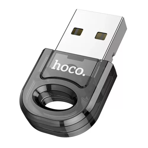 HOCO adapter USB A bluetooth UA28 átlátszó fekete-6942007618335 5 kép