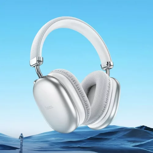 HOCO vezeték nélküli bluetooth fejhallgató W35 Max ezüst-6942007612210 3 kép