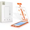 Edzett üveg Tech-protect Quick Set+ 2-pack Galaxy S25 átlátszó üvegfólia