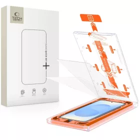  Edzett üveg Tech-protect Quick Set+ 2-pack Galaxy S25 átlátszó üvegfólia