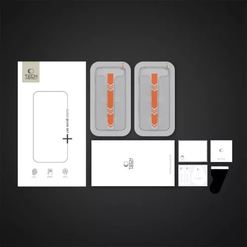 Tech-Protect Quick Set+ edzett üveg 2-pack Samsung Galaxy S25 Ultra �-5906302363612 6 kép