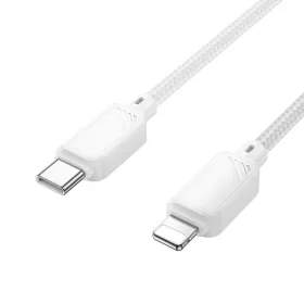 HOCO kábel Type C - Lightning PD 27W X113 1 m fehér