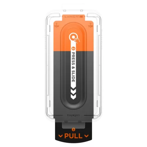 Edzett üveg Spigen Glas.tR "EZ Fit Pro" Galaxy S25 Edge átlátszó �-8800283302431 3 kép