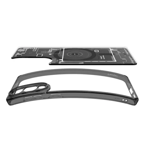  Galaxy S25 Edge Fekete Spigen Ultra Hybrid Mag Magsafe Zero One tok-8800283302479 6 kép
