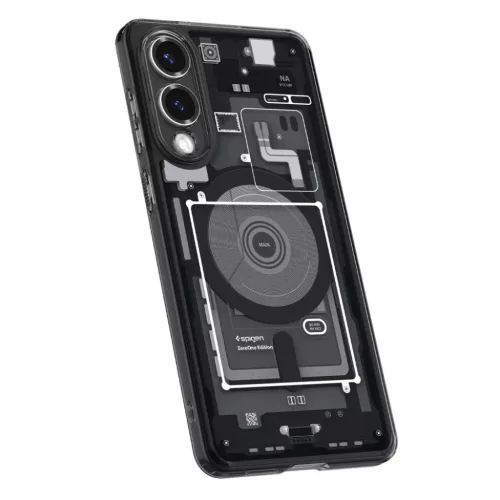  Galaxy S25 Edge Fekete Spigen Ultra Hybrid Mag Magsafe Zero One tok-8800283302479 7 kép