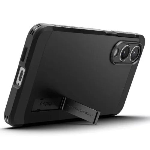  Galaxy S25 Edge fekete Spigen Tough Armor Magsafe tok-8800283302547 9 kép