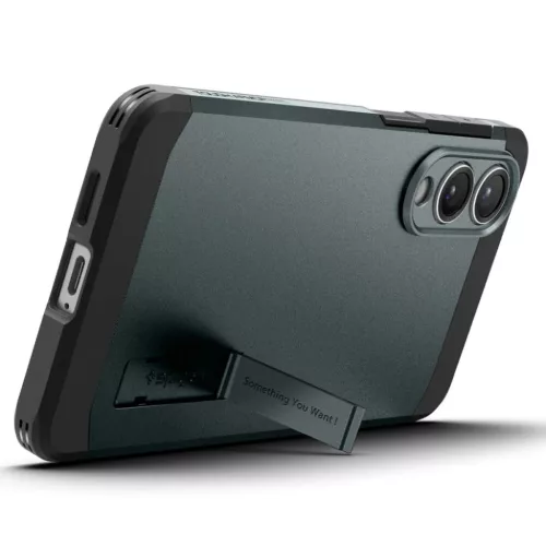  Galaxy S25 Edge Szakadék Zöld Spigen Tough Armor Magsafe tok-8800283302561 9 kép