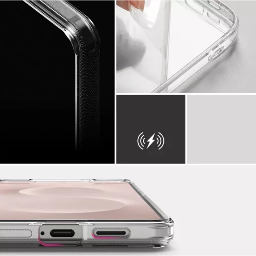 Ringke Fusion Galaxy S25 Edge Átlátszó tok-8800293854272 5 kép