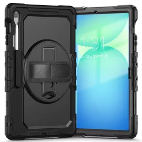   Tech-protect Solid Galaxy Tab S10 FE Plus 13.1 X620 / X626b fekete tok