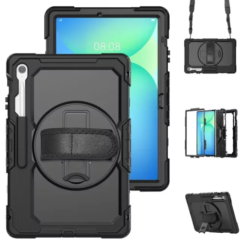 Tech-protect Solid Galaxy Tab S10 FE Plus 13.1 X620 / X626b fekete tok-5906302368235 3 kép