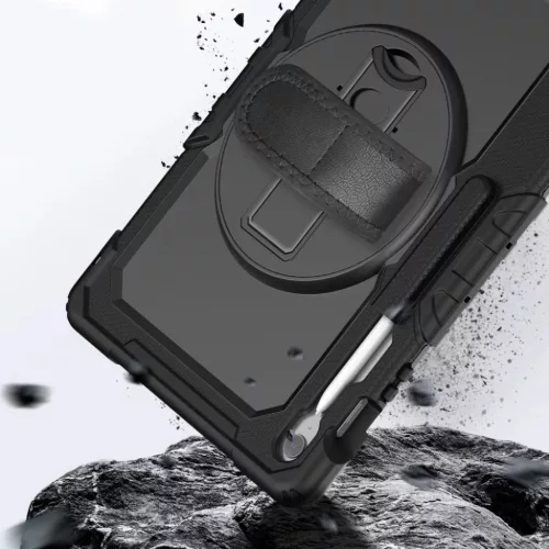 Tech-protect Solid Galaxy Tab S10 FE Plus 13.1 X620 / X626b fekete tok-5906302368235 5 kép