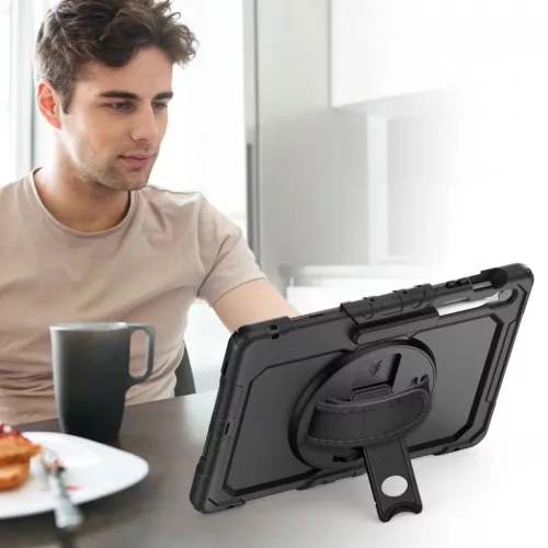 Tech-protect Solid Galaxy Tab S10 FE Plus 13.1 X620 / X626b fekete tok-5906302368235 6 kép