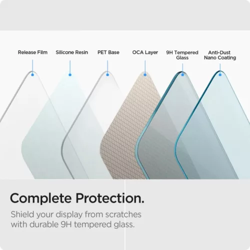 Edzett Üveg Spigen Glas.tr Slim 2-pack Galaxy XCover 7 / 7 Pro Átlá-8800283302394 3 kép